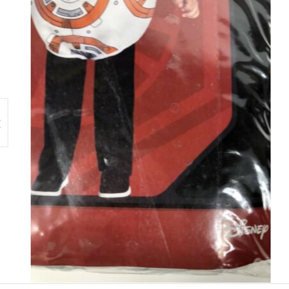 BB-8 Star Wars Costume Toddler 3T 4T Dress Up Pretend Play Boys Girls Disney ah - Picture 4 of 7